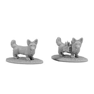 BOMBSHELL MINIATURES Corgi Set of 2
